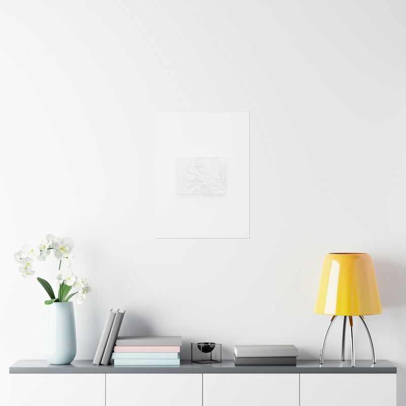 Custom Location Minimalist Topographic Print.