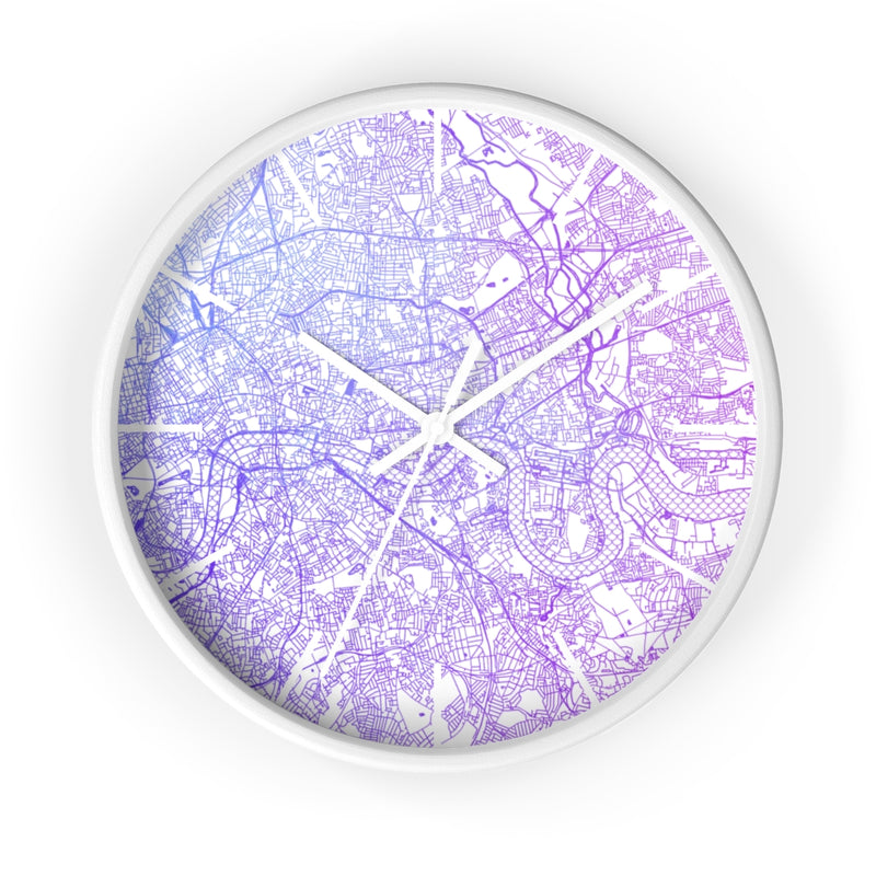 Custom Location Cartographic Wall Clock
