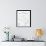 Anglesey Print Framed. Minimal Style