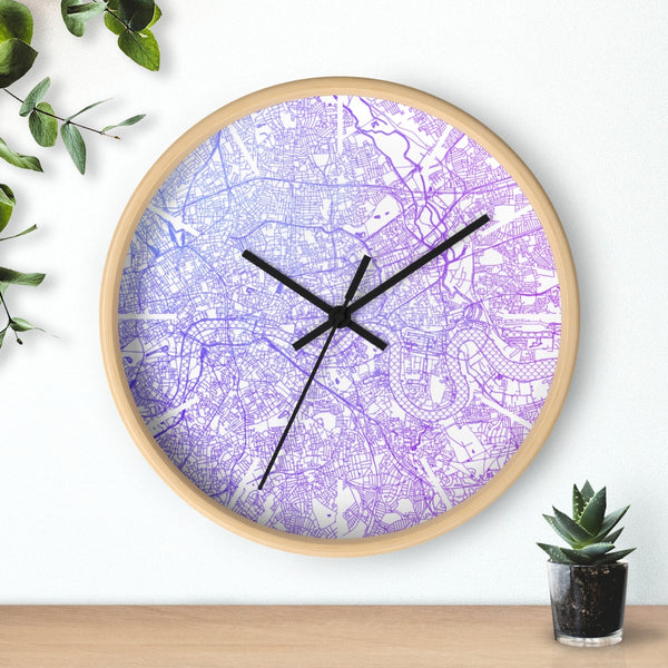 Custom Location Cartographic Wall Clock