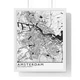 Amsterdam City Print Framed. Classic Style