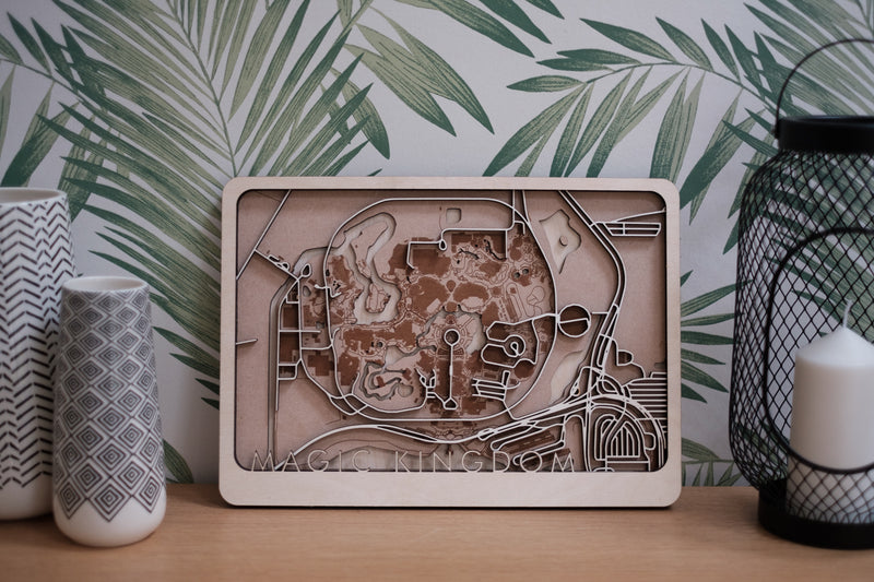 Disney Magic Kingdom Map
