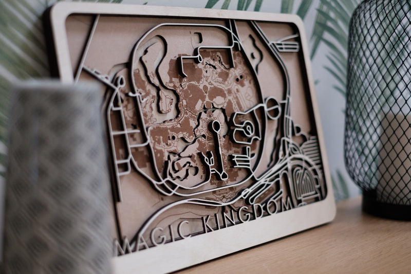 Disney Magic Kingdom Map