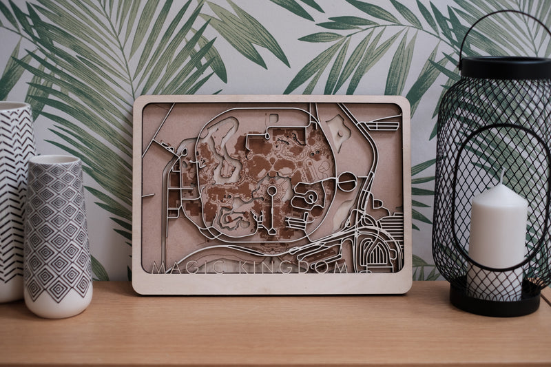 Disney Magic Kingdom Map